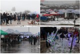 Deszczowa niedziela na Pchlim Targu - choinki, ozdoby, stroiki [zdjęcia, 4 grudnia 2022]