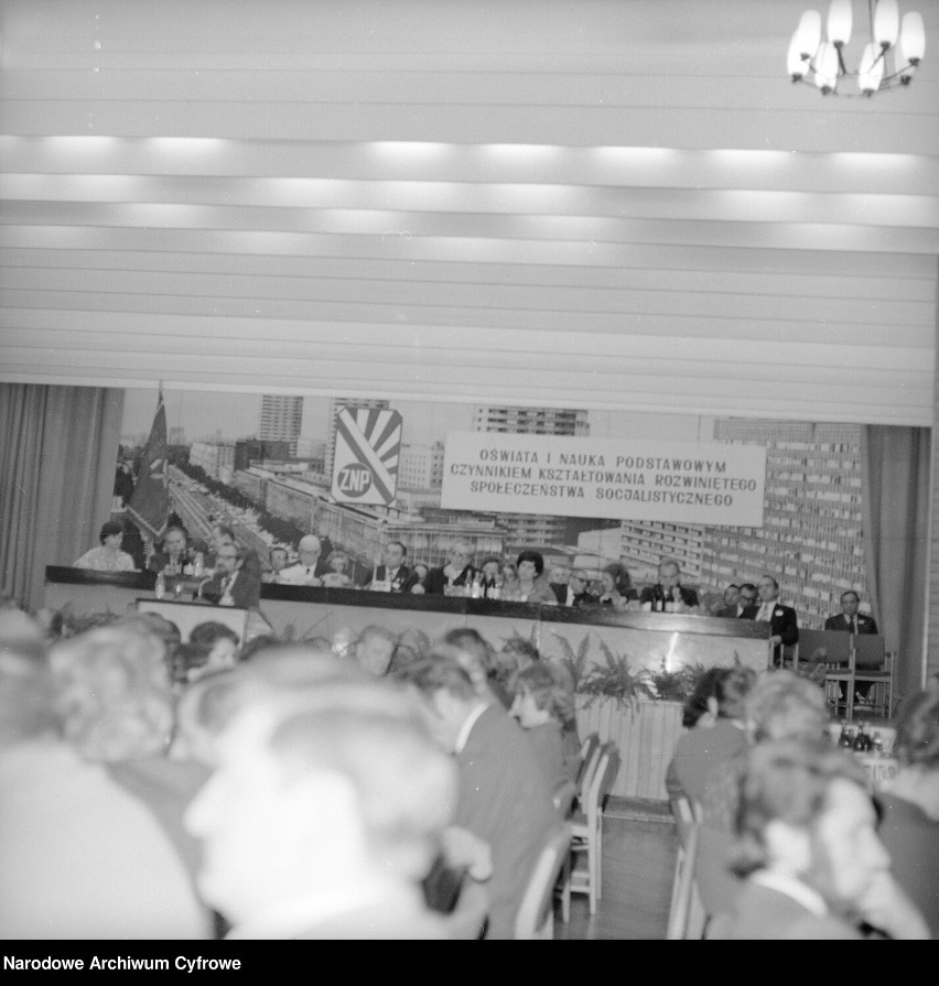 Sieradz,1976. Zjazd Związku Nauczycielstwa Polskiego