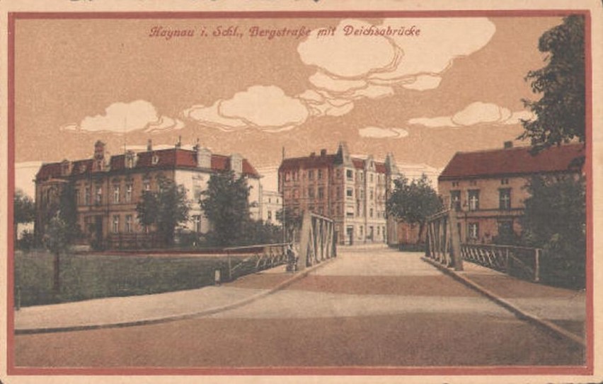Chojnów 1919 - ul. Wolności i Biały Most.