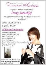 Stowarzyszenie Zawsze Kobieta zaprasza na koncert piosenek Ireny Jarockiej