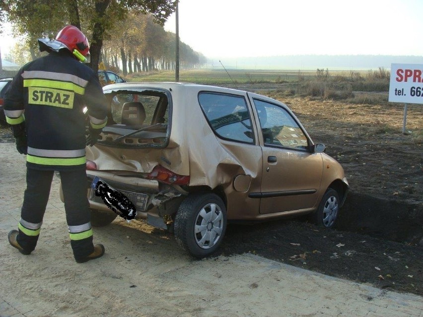 Porażyn: zderzenie dwóch aut FOTO