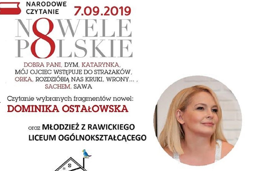 Dominika Ostałowska przyjedzie do Rawicza czytać nowele
