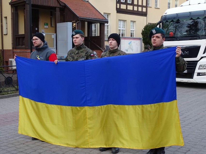 Akcje pomocy dla Ukrainy i solidarności z Ukrainą w Chełmnie...