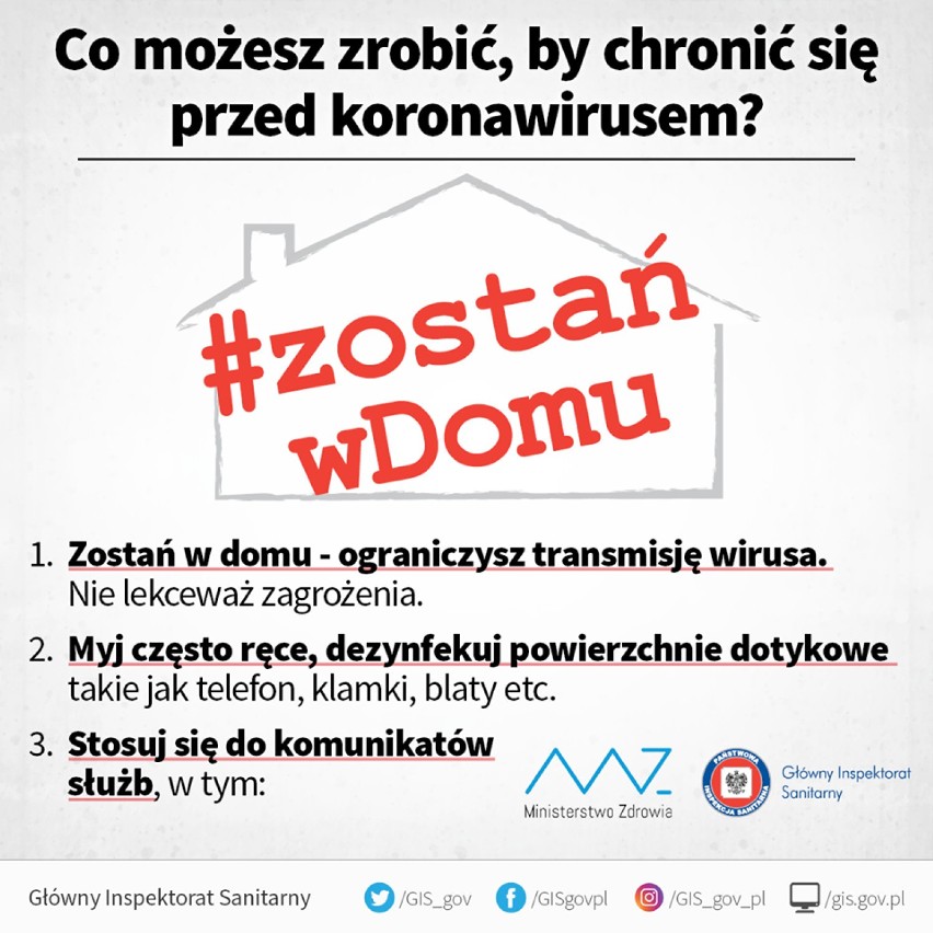 Koronawirus. Raport o stanie w Zduńskiej Woli i powiecie. Jest zakażenie (2.04.2020)