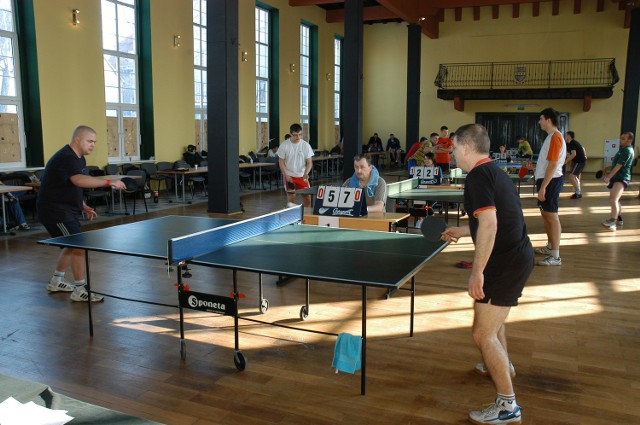 Turnieje tenisa stołowego w Sztumie cieszą się sporą popularnością