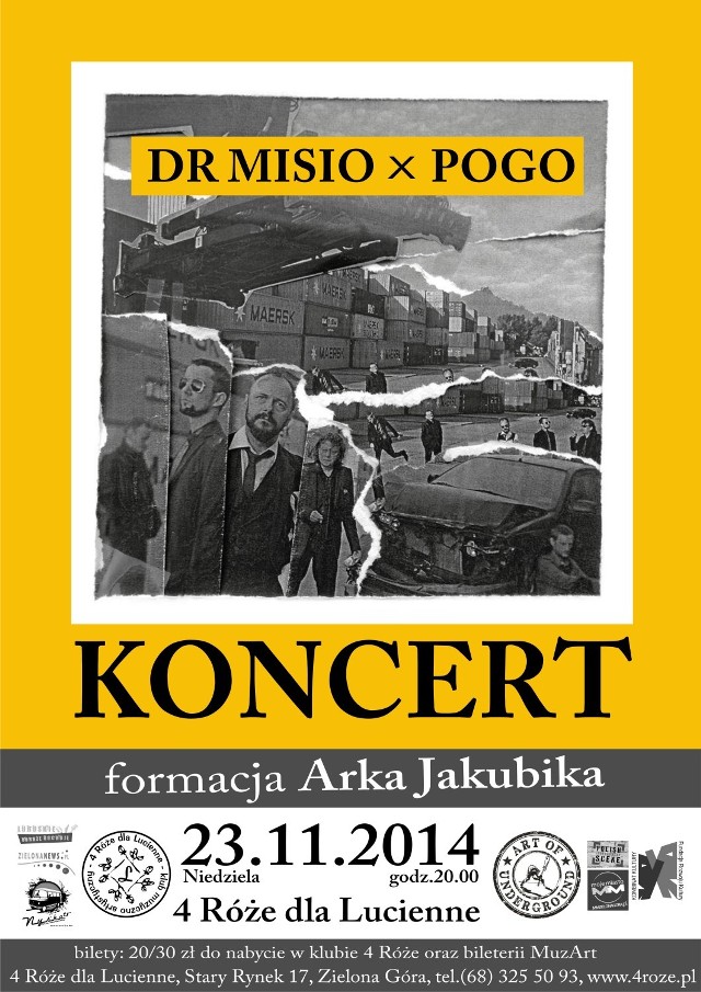 Dr MISIO - koncert w Zielonej Górze