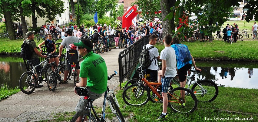 Pruszcz Gd. Przejazd rowerowy ulicami miasta