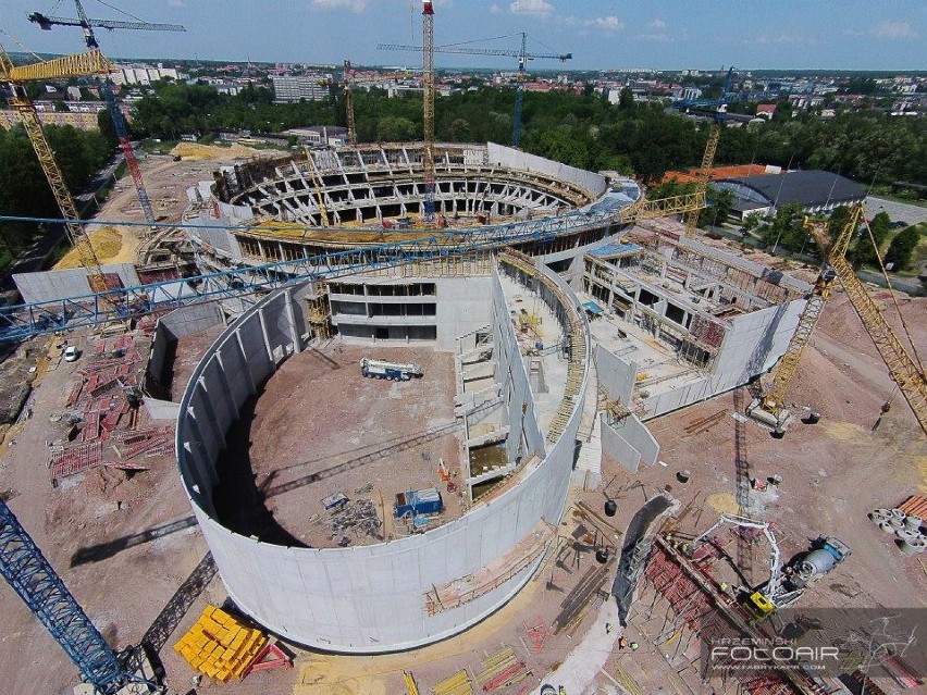 Hala Gliwice. Zwiedzanie placu budowy i piknik w Parku Chrobrego