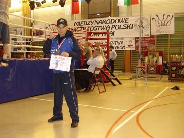 W finale rybniczanin Łukasz Kubiak zmierzył się z Piotrem Uznańskim, zawodnikiem Maximus Fight Club Nowa Huta