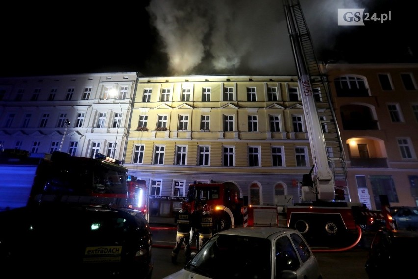 Pożar przy Kaszubskiej w Szczecinie. Co mieszkańcami? [ZDJĘCIA]