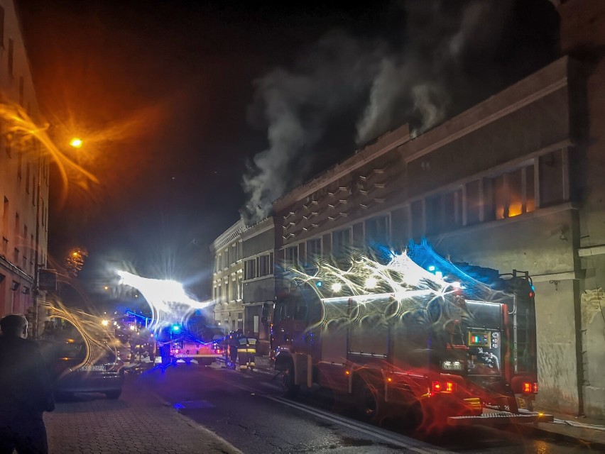 W kurorcie Lądek Zdrój w centrum miasta zapaliła się...