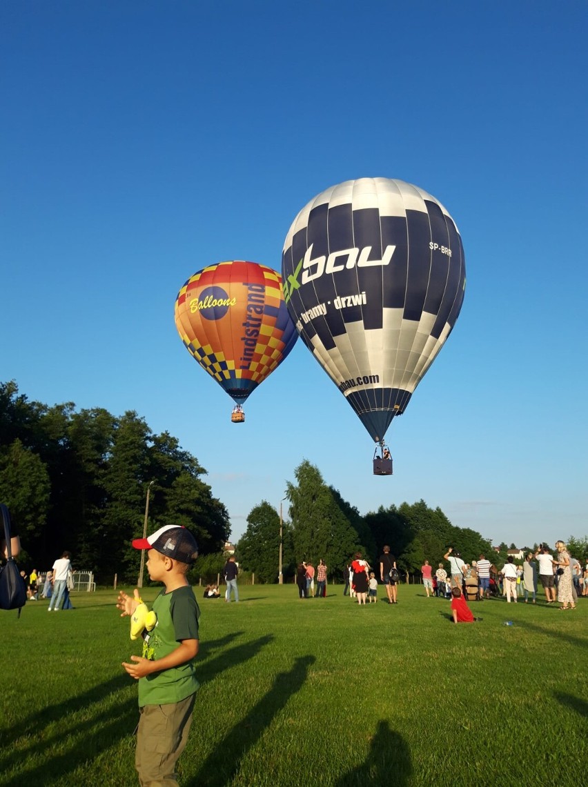 Tak wyglądał Festiwal Balonowy 2021 w Rypinie. Zobacz zdjęcia i filmy z lotów