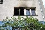 Pożar w wieżowcu przy ul. Rajdowej 6