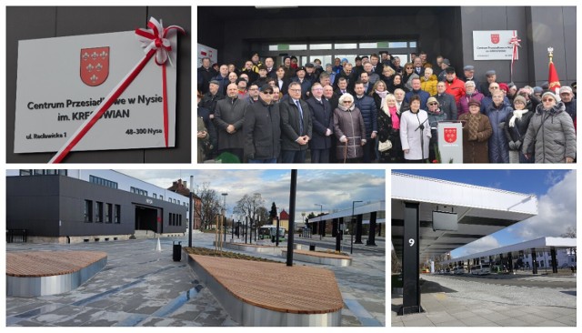 W poniedziałek (3 kwietnia) otwarto Centrum Przesiadkowe im. Kresowianin w Nysie. Przypomnijmy, że inwestycję zrealizowały wspólnie Powiat Nyski i Gmina Nysa, które otrzymały na ten cel dofinansowanie w ramach Rządowego Funduszu Inwestycji Lokalnych.