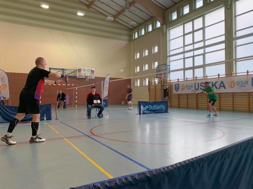 II Turniej Badmintona w Ustce odbył się w minioną sobotę w...