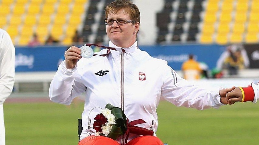 Lucyna Kornobys, srebrna medalista Paraolimpiady w Rio,...