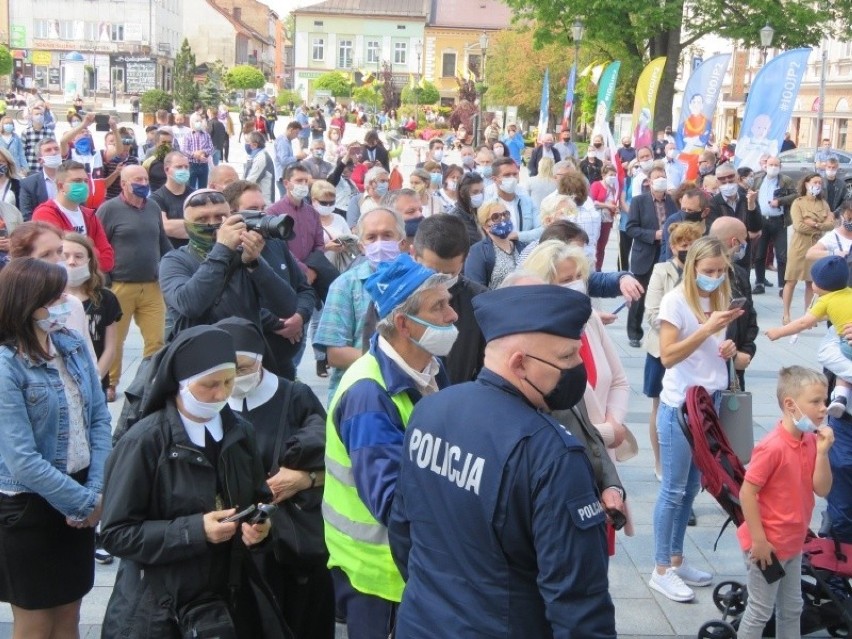 Setna rocznica urodzin Jana Pawła II w Wadowicach. Wierni...