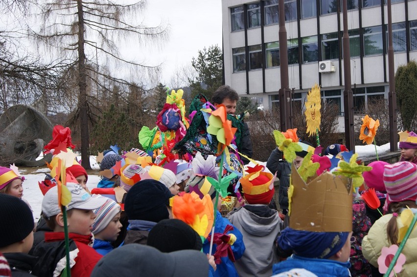 Dzieci z przedszkola "Kubuś" gościły u burmistrza