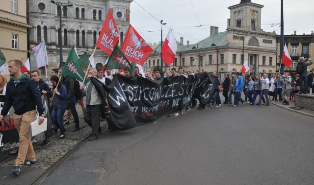 Marsz pamięci Witolda Pileckiego w Łodzi, 25 maja 2015