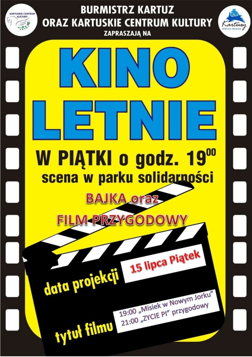 Kino Letnie w Kartuzach - seans 7.07.2016