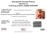 Rozpoczyna się projekt "Smaki Dziejów" w Dzierzgoniu