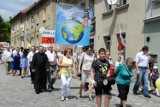 Marsz dla życia i rodziny w Wodzisławiu Śl. Uczestnicy przeszli przez rynek
