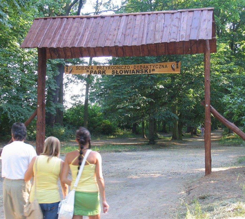 Park Słowiański w Szprotawie, zespół...