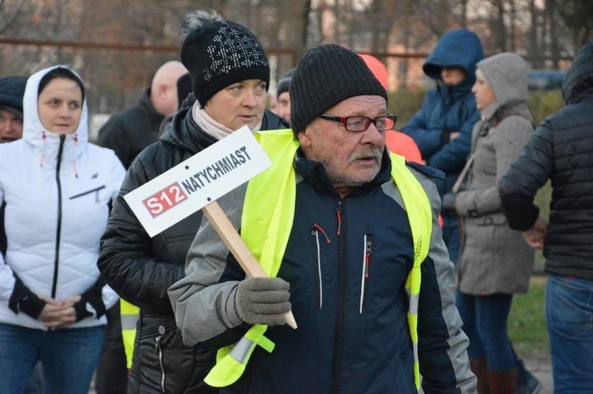 Korki, wypadki, protesty - codzienność na drodze krajowej nr...