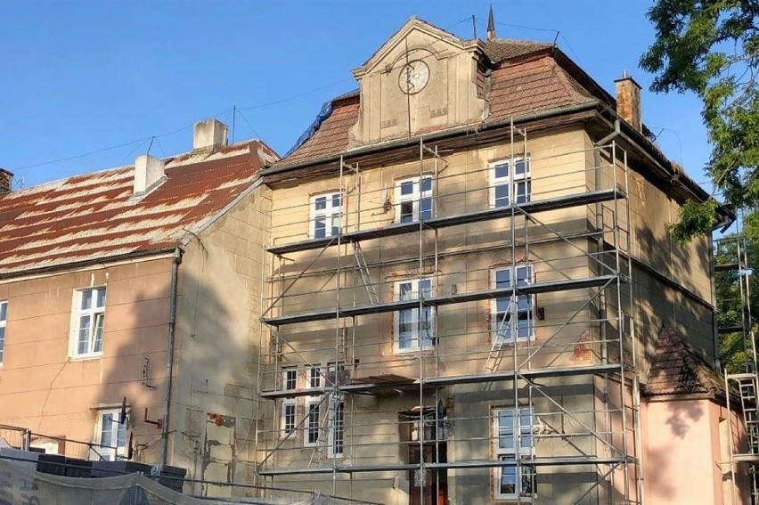 Pałac w Kwasowie na terenie gminy Sławno
