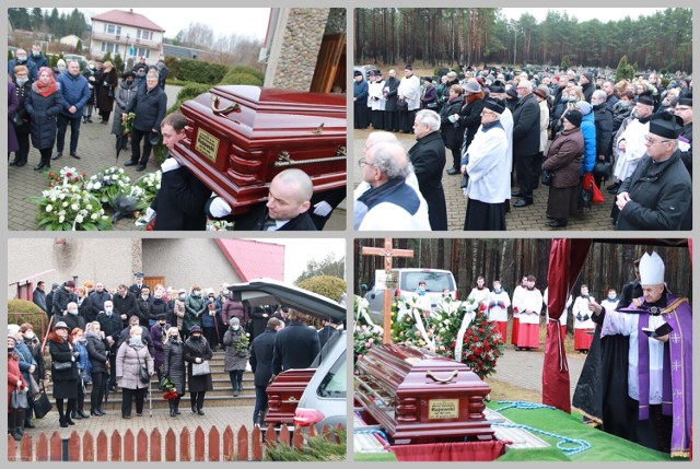 Pogrzeb księdza profesora Witolda Konstantego Kujawskiego w Smólniku, gmina Włocławek.