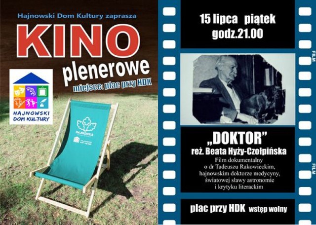 W kinie plenerowym zobaczymy film o doktorze Tadeuszu Rakowieckim