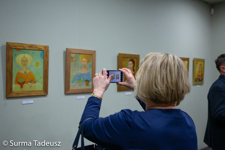 Artystyczne małżeństwo ze Szczecina wystawiło się w Stargardzkim Centrum Kultury