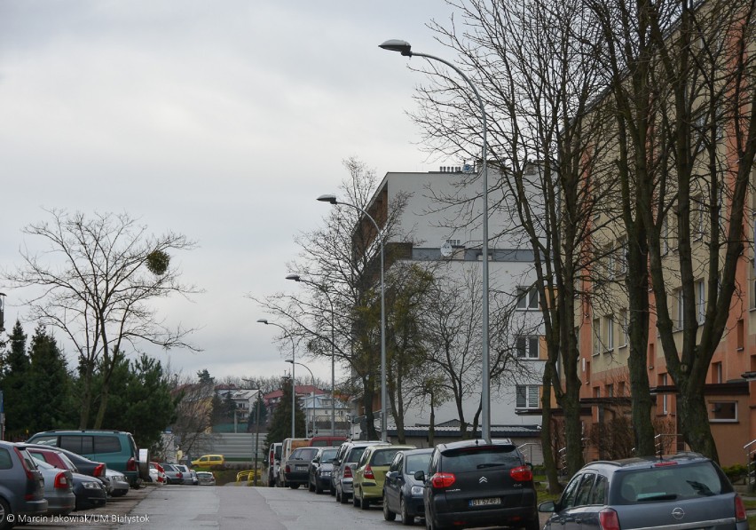Jaśniej i bezpieczniej w mieście. Nowe oświetlenie ulic w Białymstoku