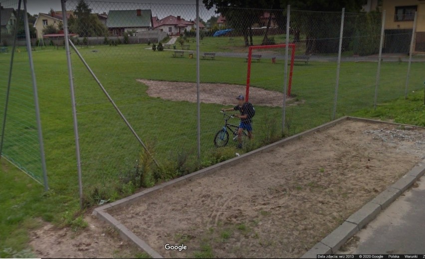 Książ Wielkopolski w Google Street View