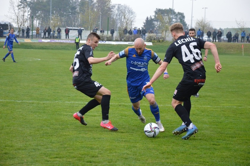 Piłkarze Lechii Zielona Góra przegrali z Ruchem Chorzów 0:2.