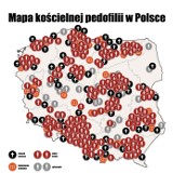 Mapa kościelnej pedofilii w Polsce 2018: Gdzie w polskim Kościele dochodziło do molestowania dzieci przez księży? [AKTUALIZACJA 8.10]