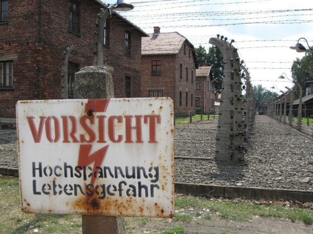 Były niemiecki nazistowski ob&oacute;z zagłady Auchwitz-Birkenau.