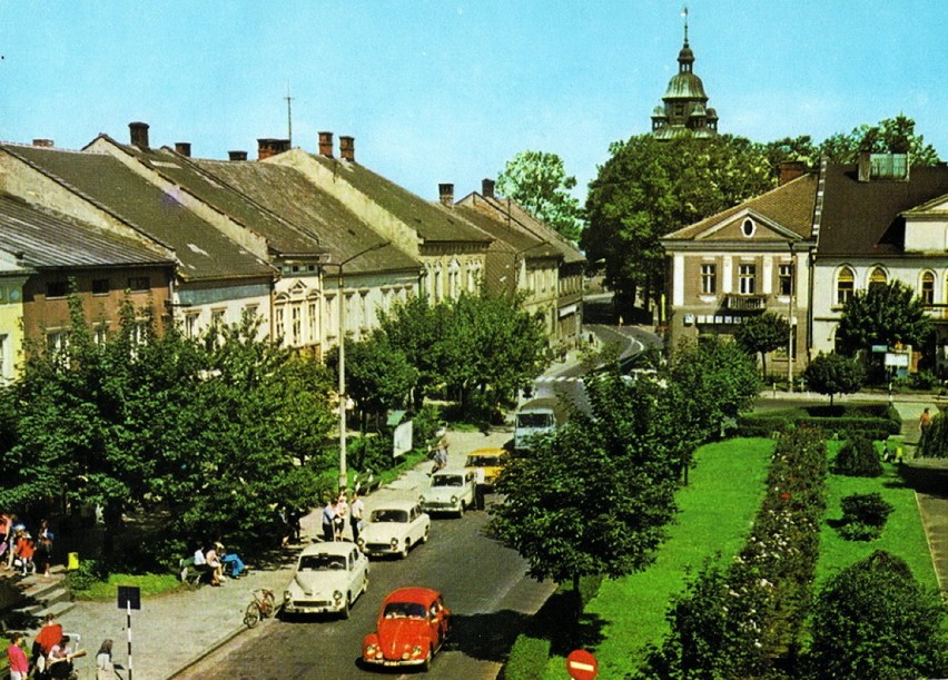 Tak wyglądał Rynek w Kętach na początku lat 70. ub. wieku