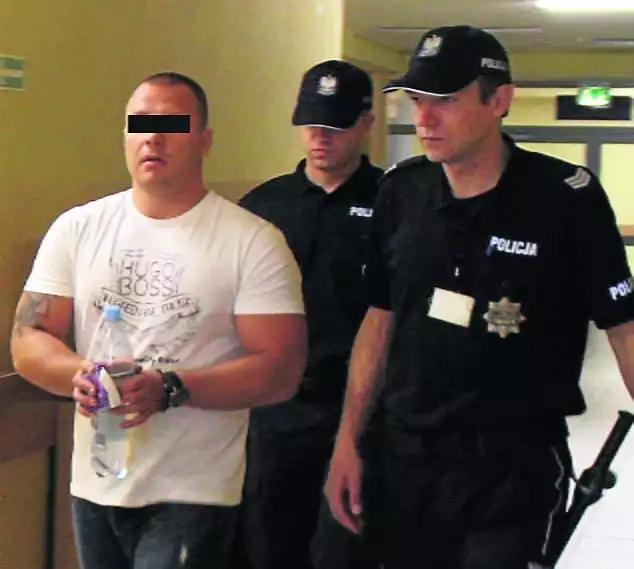 Jeden z oskarżonych mężczyzn Marcin W. ps. Zibi