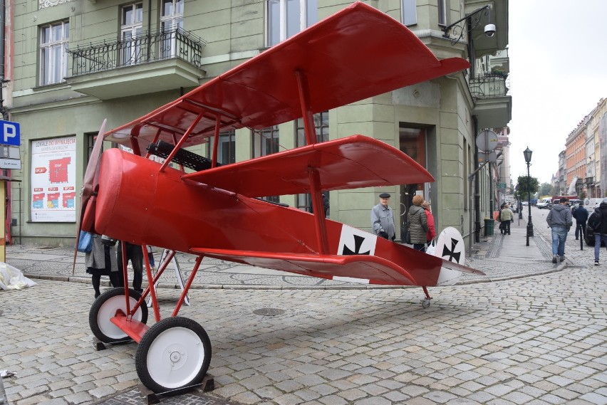 Samolot Czerwonego Barona na świdnickim rynku (ZDJĘCIA)