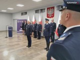18 policjantek i policjantów złożyło przysięgę na sztandar Komendy Wojewódzkiej Policji w Katowicach