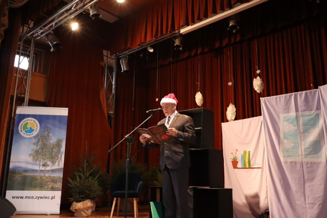 Mikołajkowe spotkanie w auli Domu Katolickiego zorganizowane przez Miejskie Centrum Ekologiczne w Żywcu