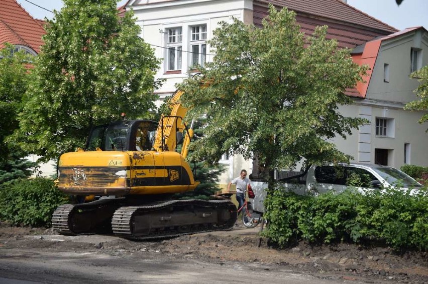 Remont ulicy Kościuszki w Wągrowcu: Jak wygląda aktualne sytuacja na placu budowy?