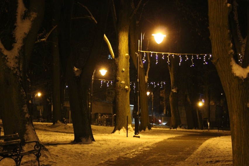 Świąteczna iluminacja w Wolsztynie [FOTO]