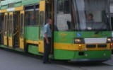 Uszkodzona tatra zablokowała tramwaje na rondzie Starołęka