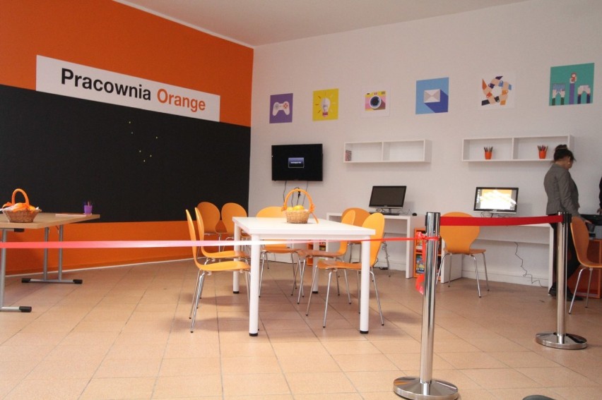 Otwarcie Pracowni Orange w Krajence