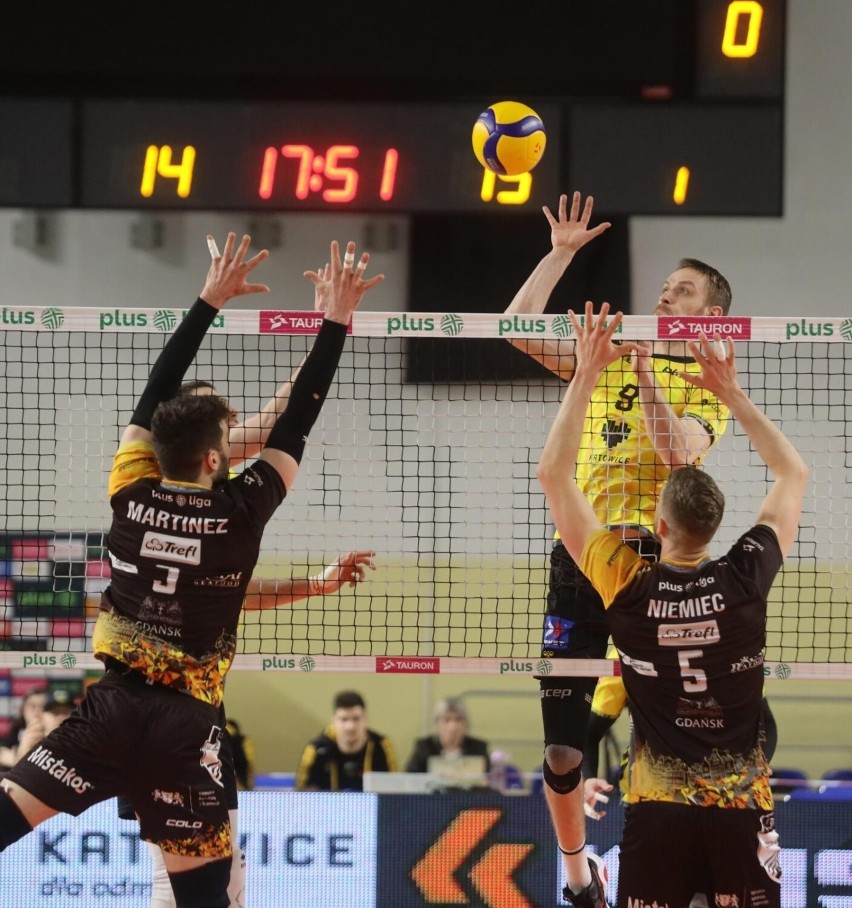 Siatkarski mecz GKS Katowice - Trefl Gdańsk 16.03.2023