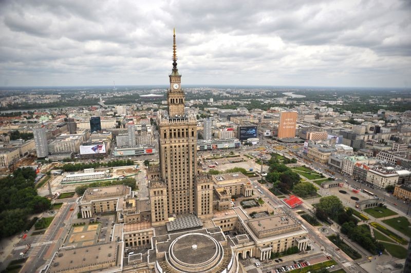 Warszawa z 52. piętra Złotej 44. Zobacz kapitalną panoramę stolicy [ZDJĘCIA]
