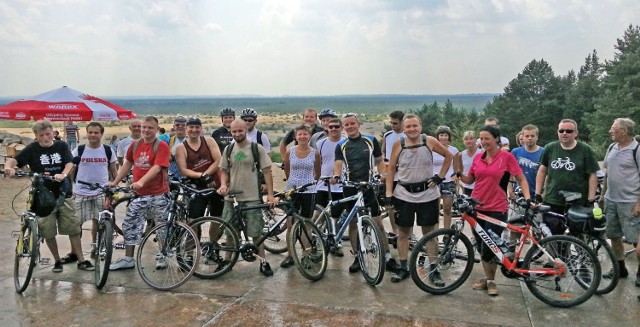 Amatorów rowerowych wypraw w DG nie brakuje