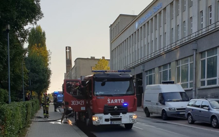 Pożar na Granicznej w Katowicach. Policja zatrzymała...
